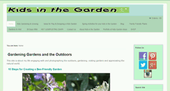 Desktop Screenshot of kidsinthegarden.co.uk